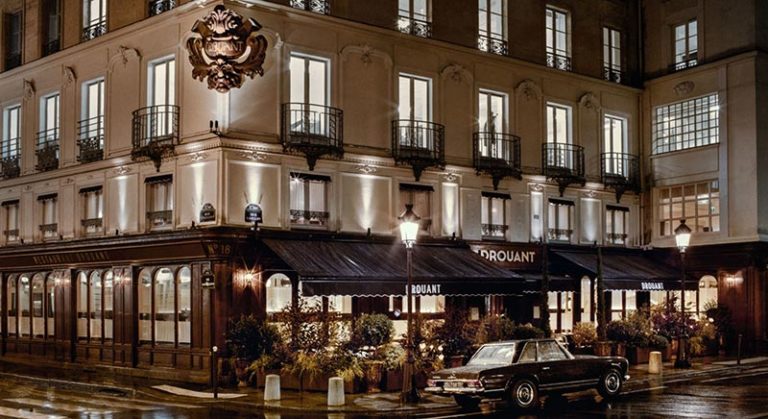 Façade restaurant Drouant à Paris